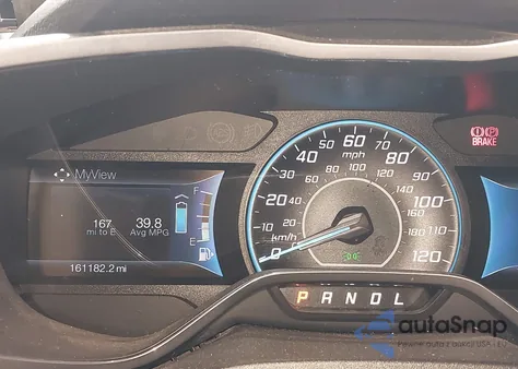 2013 Ford C-Max Hybrid Se из США, поврежденный, VIN 1FADP5AU3DL553862